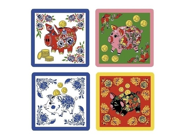 Салфетка Свинка-копилка FJ88-353